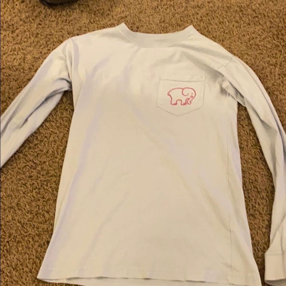 Long sleeved ivory ella tee